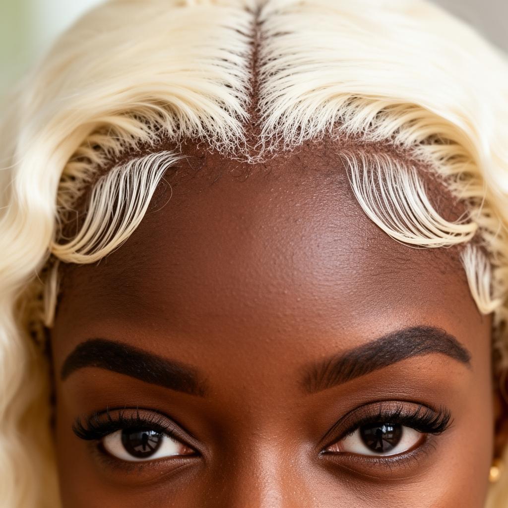 Bleached knots, natural finish